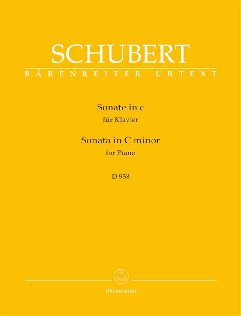 Sonata In C Minor D 958